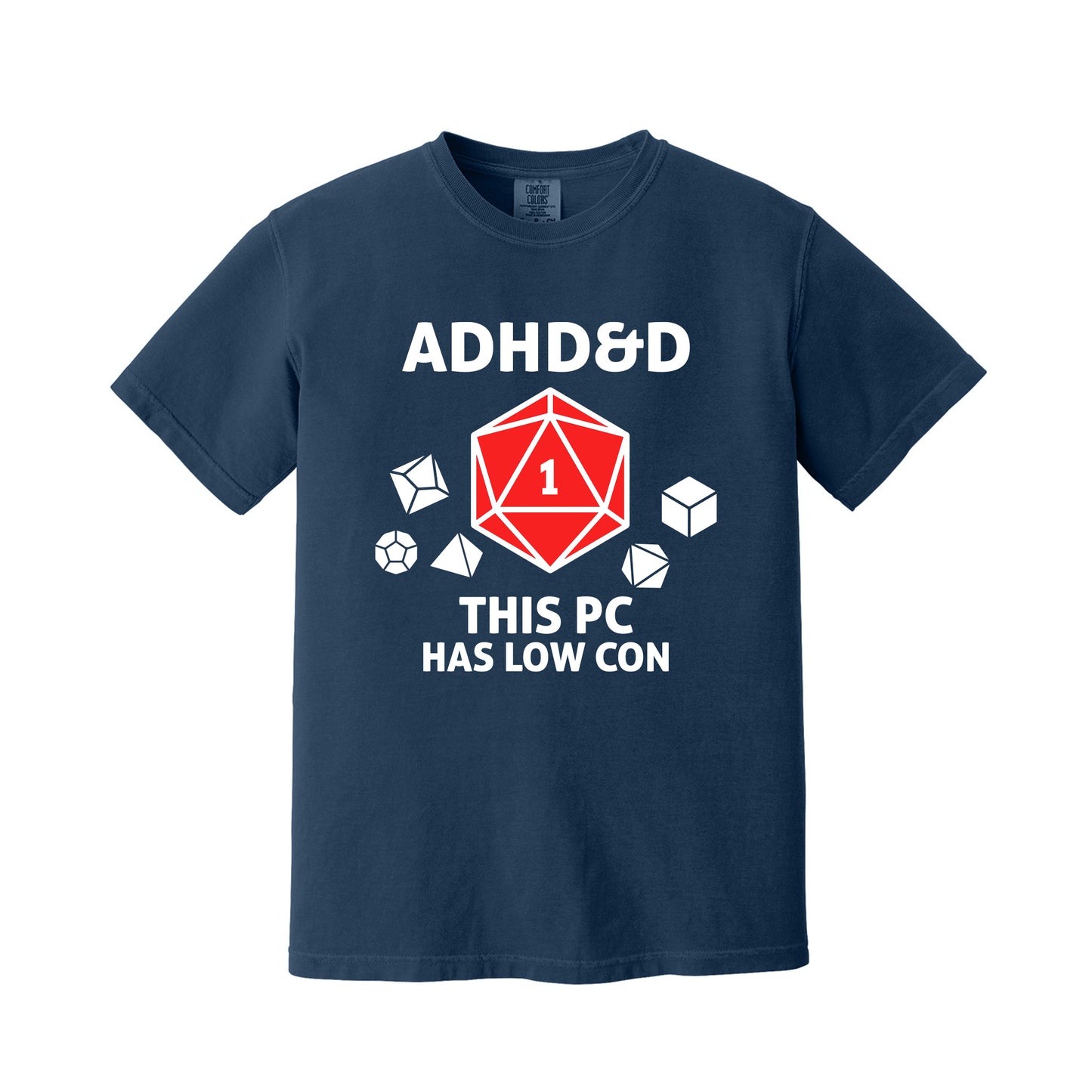 True Navy ADHD&D T-Shirt