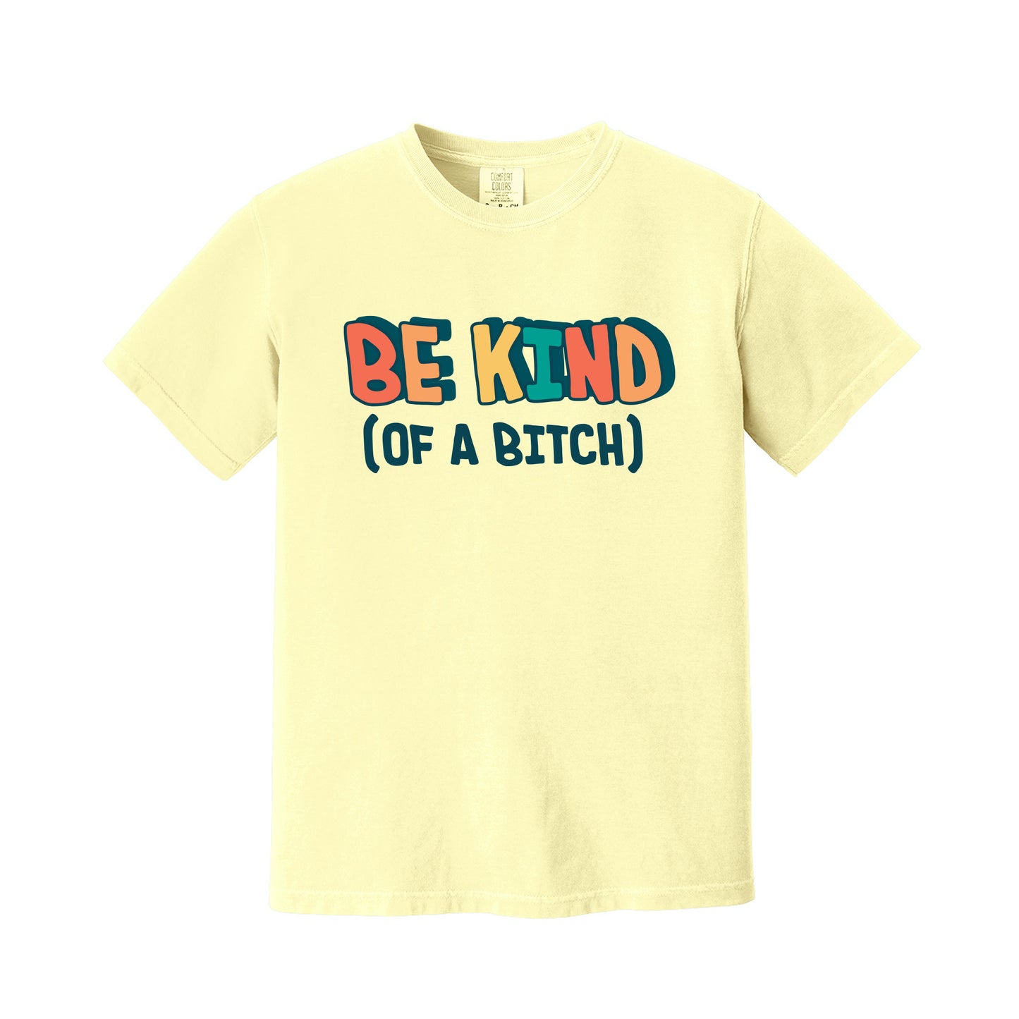 Banana Yellow Be Kind T-Shirt