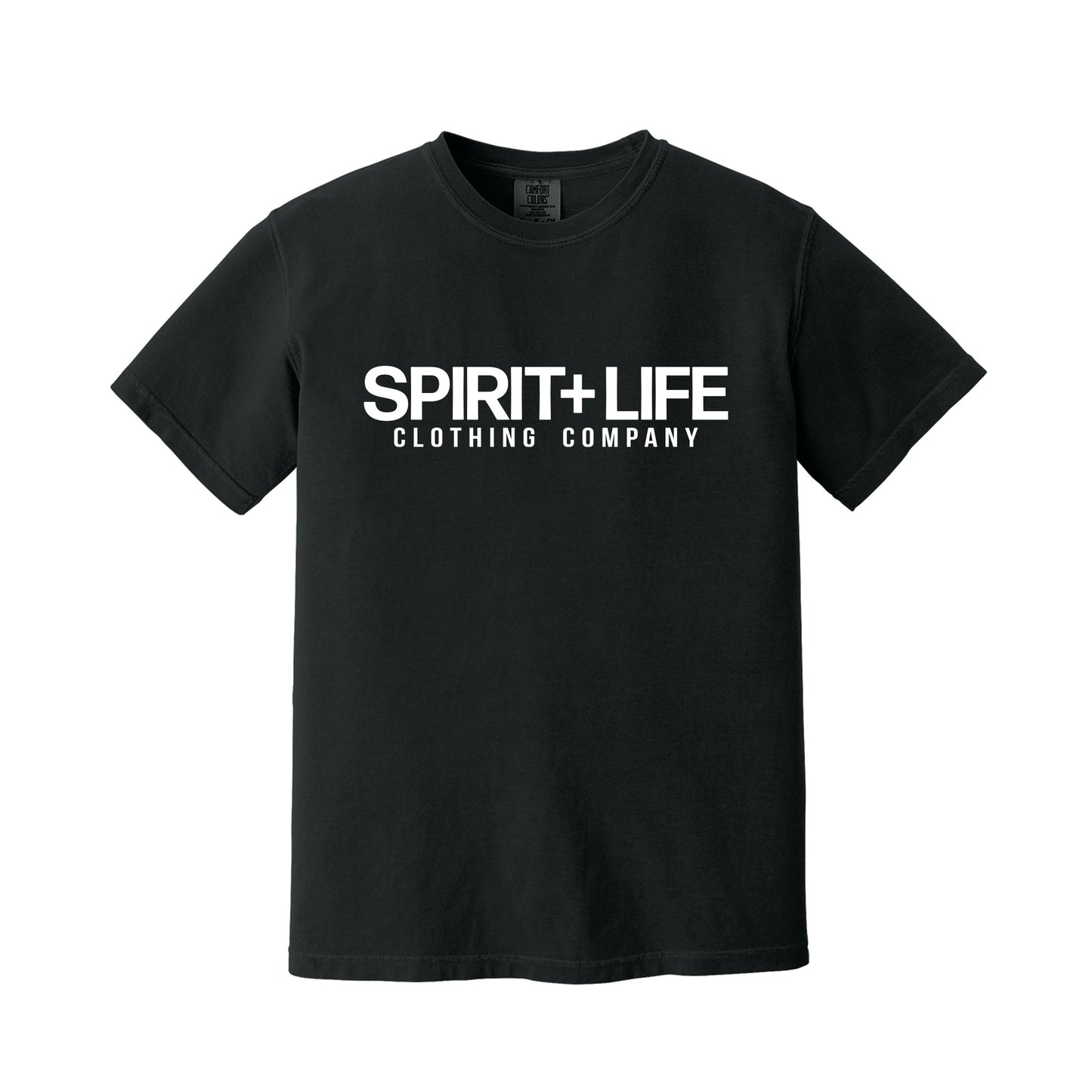 Black Basic S+L Logo T-Shirt