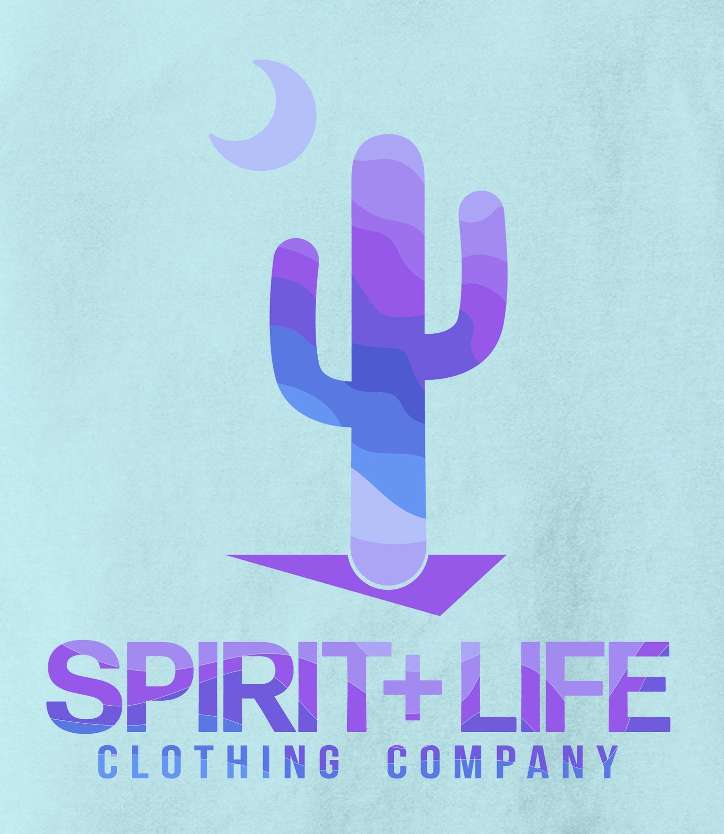Chambray Blue S+L Cactus T-Shirt