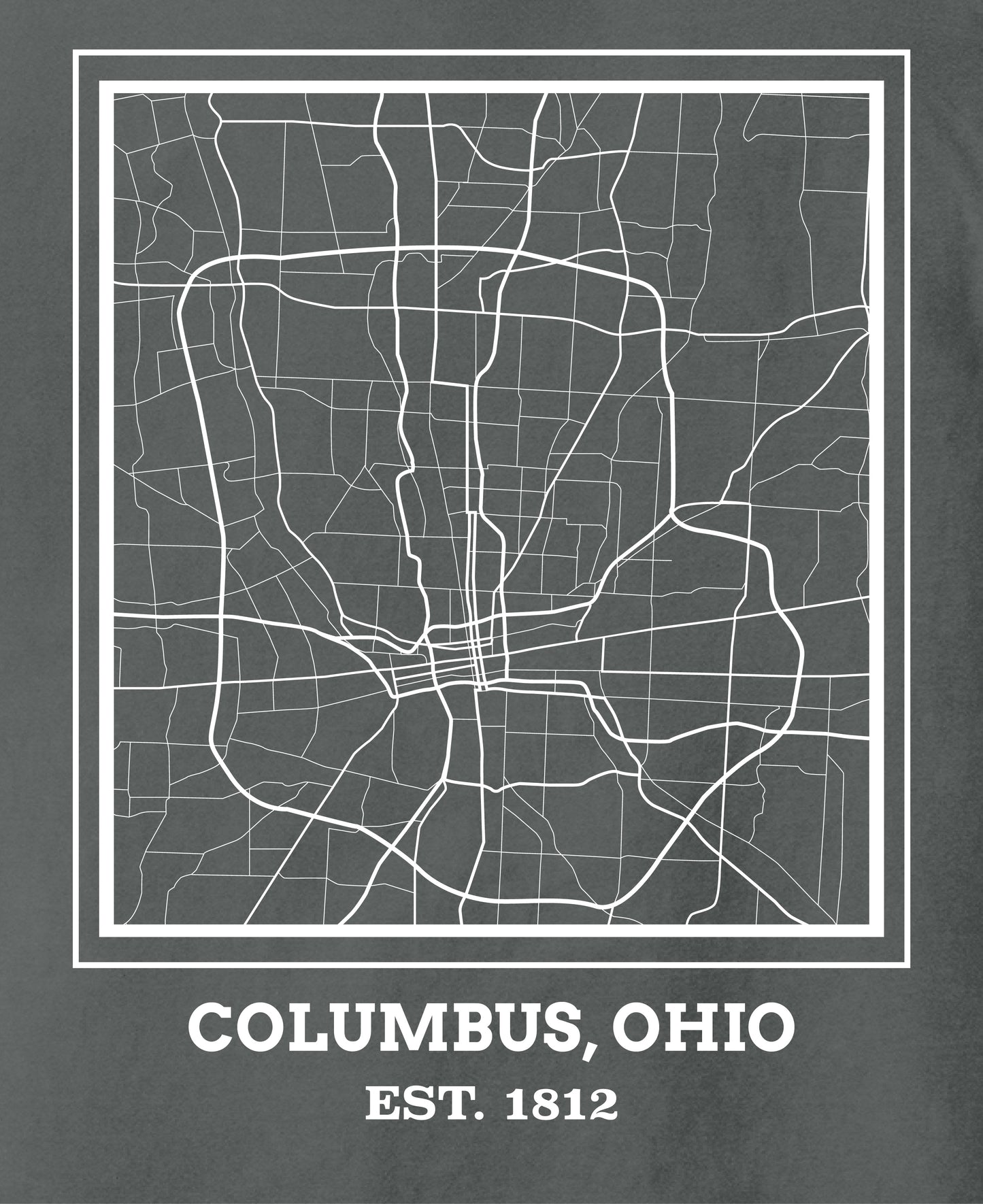 Pepper Columbus Map T-Shirt