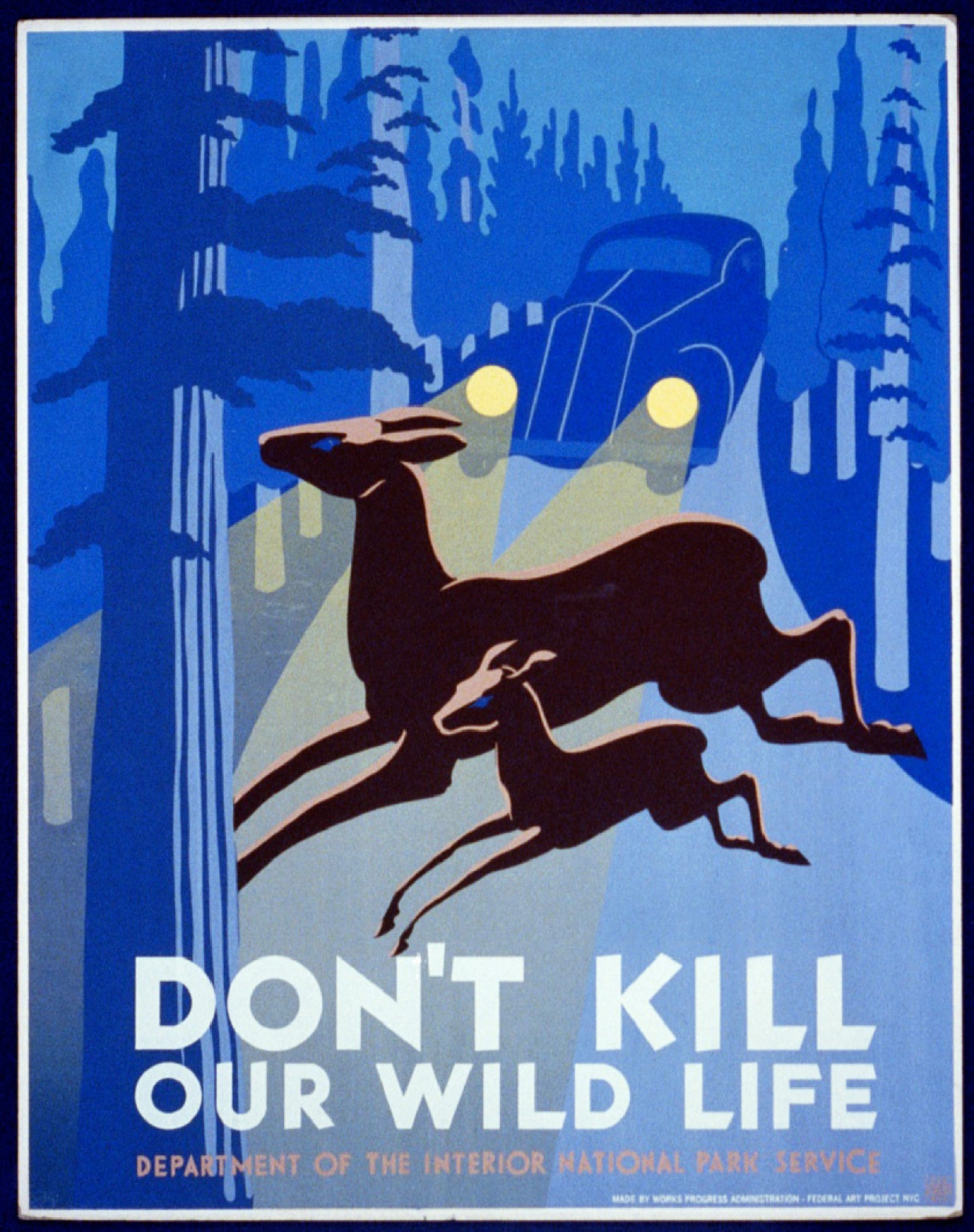 Chambray Blue Don't Kill T-Shirt