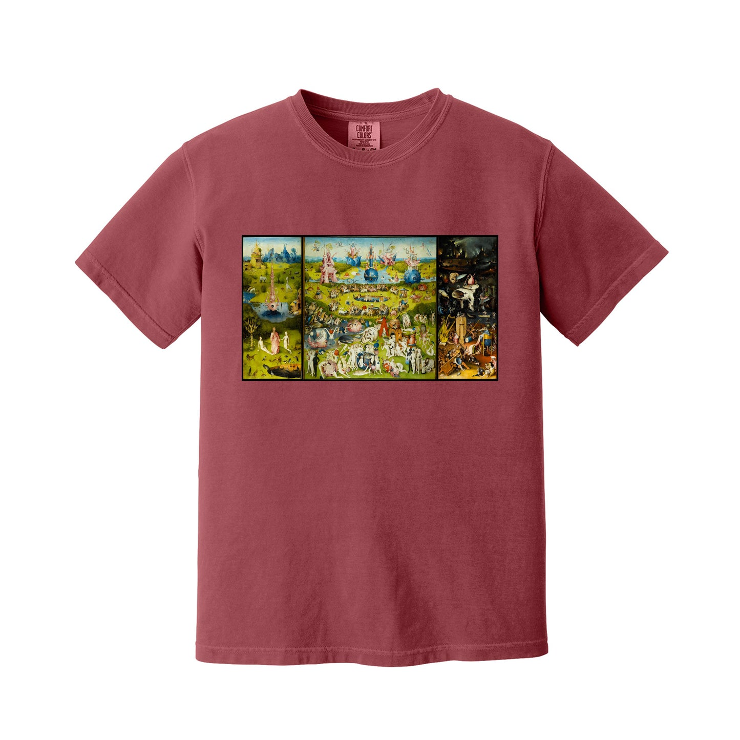 Chili The Garden of Earthly Delights by Hieronymous Bosch T-Shirt