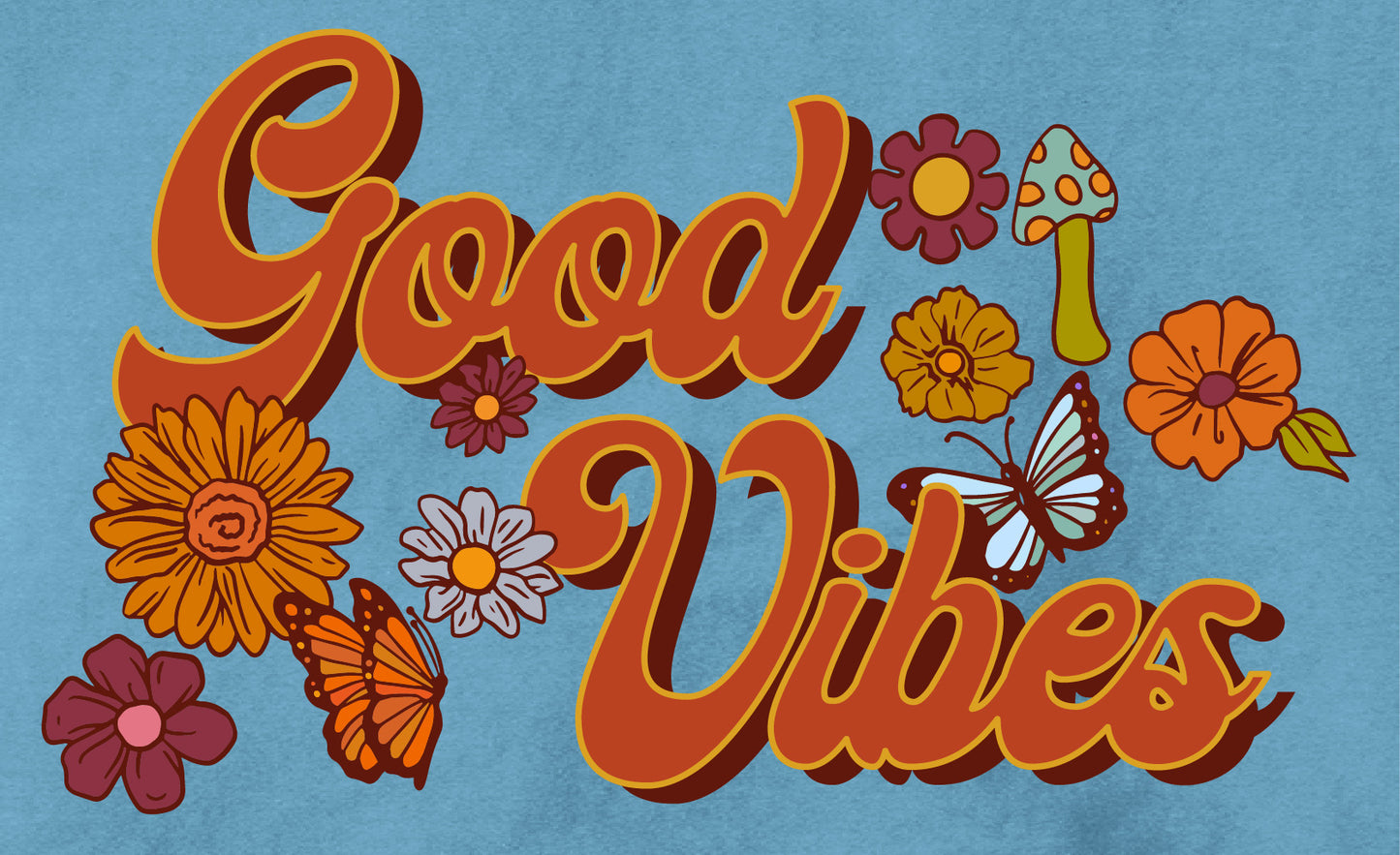 Sapphire Good Vibes T-Shirt