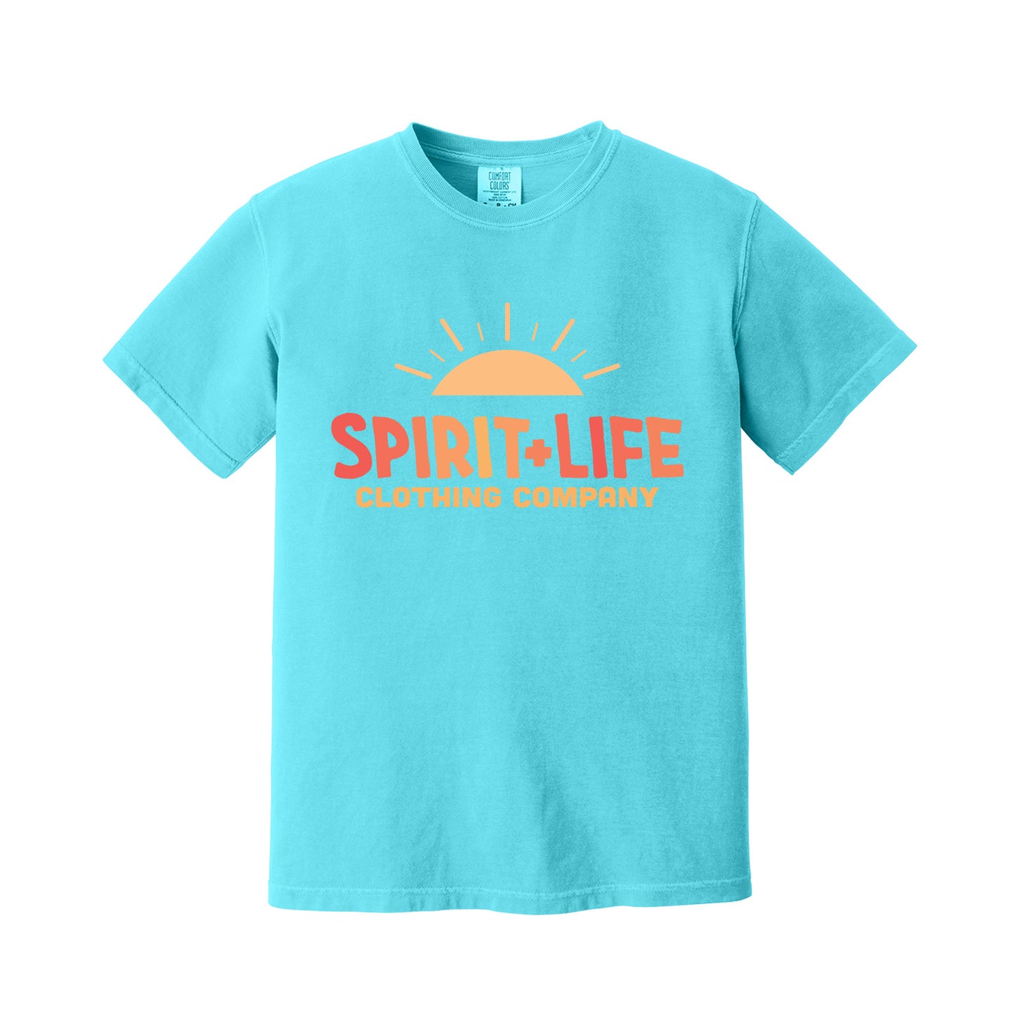 Lagoon Blue S+L Sunburst T-Shirt