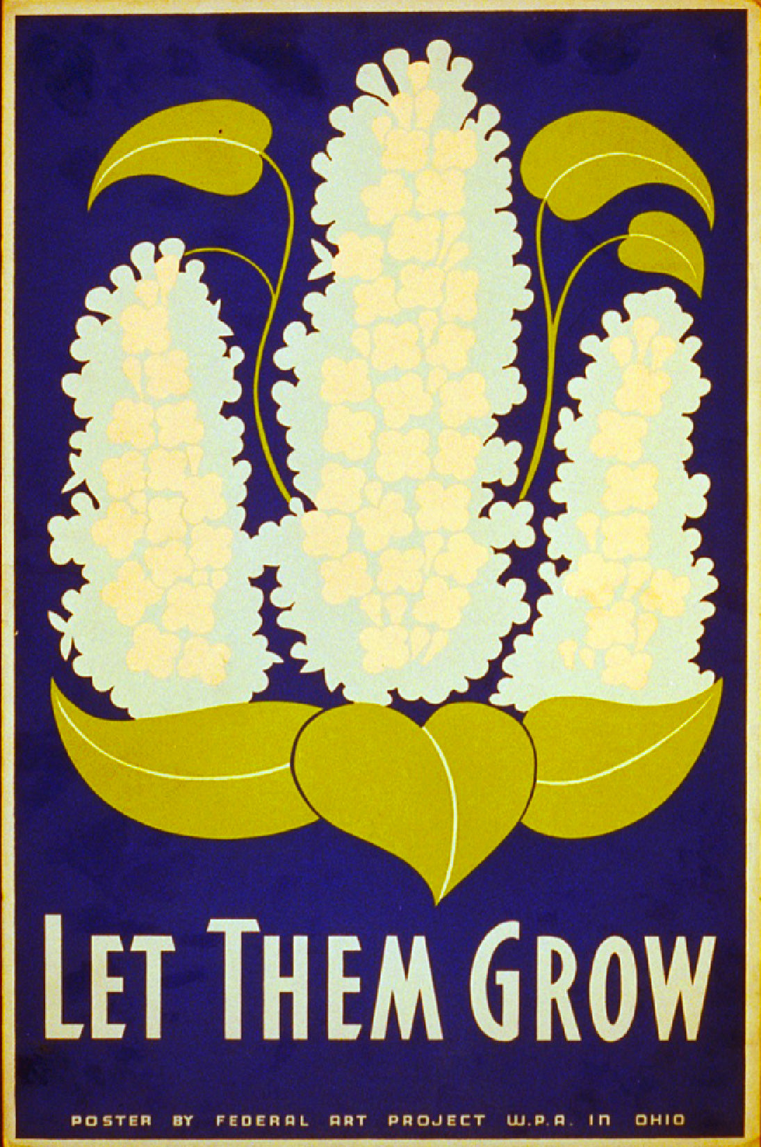 Chambray Blue Let Them Grow T-Shirt