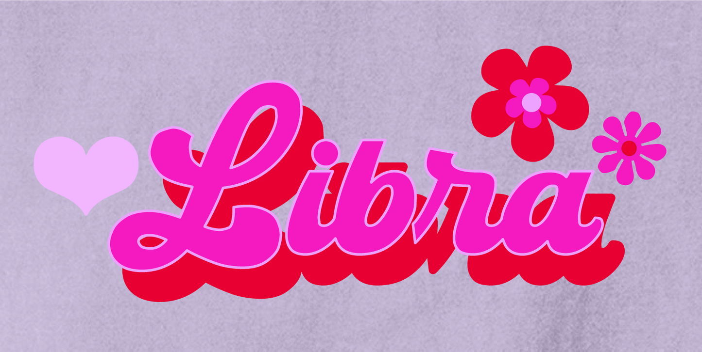 Orchid Libra Retro T-Shirt