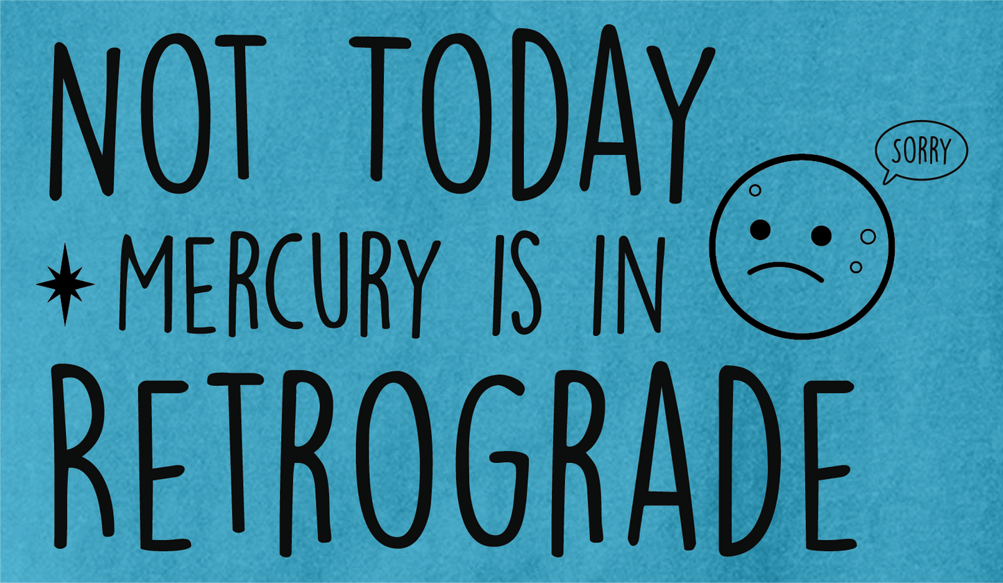 Sapphire Mercury Retrograde T-Shirt