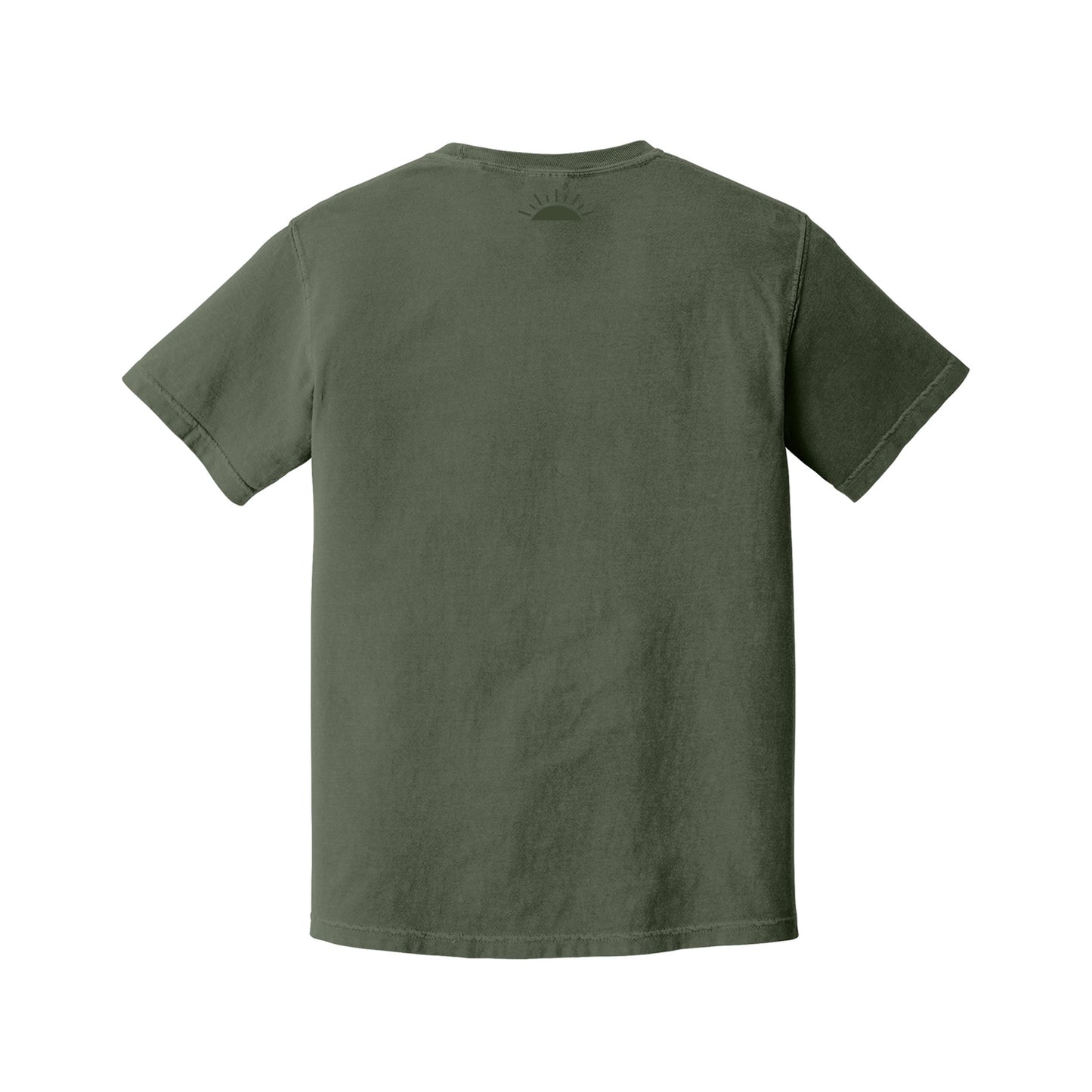 Moss The Vitruvian Man by Leonardo Da Vinci T-Shirt