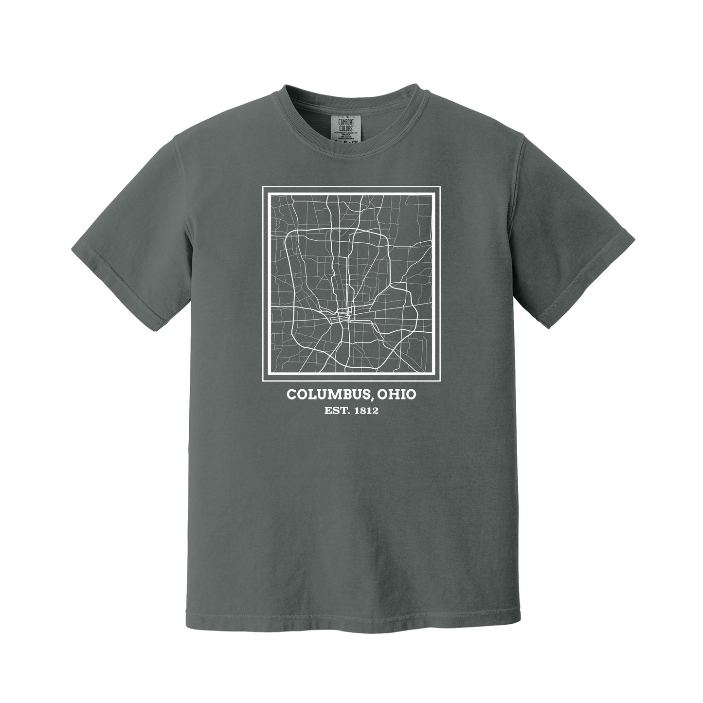 Pepper Columbus Map T-Shirt