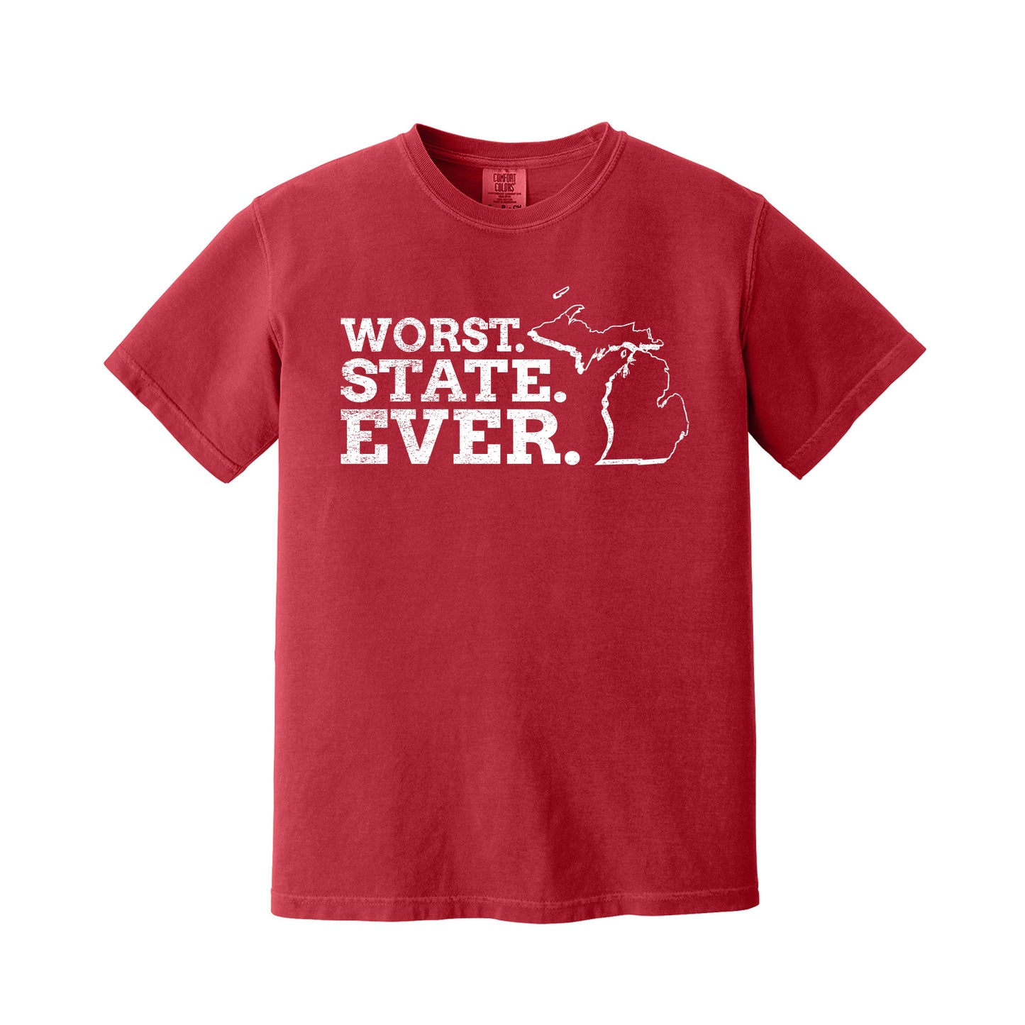 Red Worst State T-Shirt