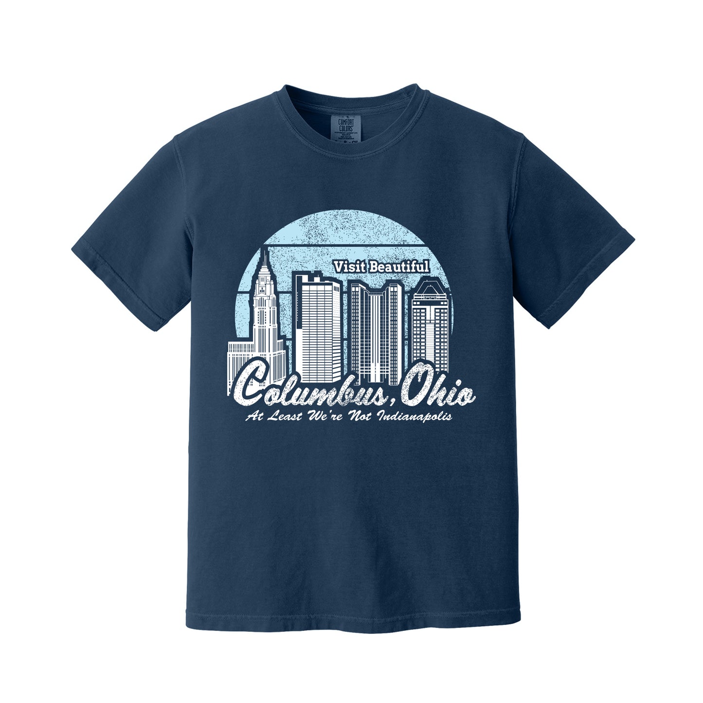 True Navy Visit Columbus (Indianapolis) T-Shirt