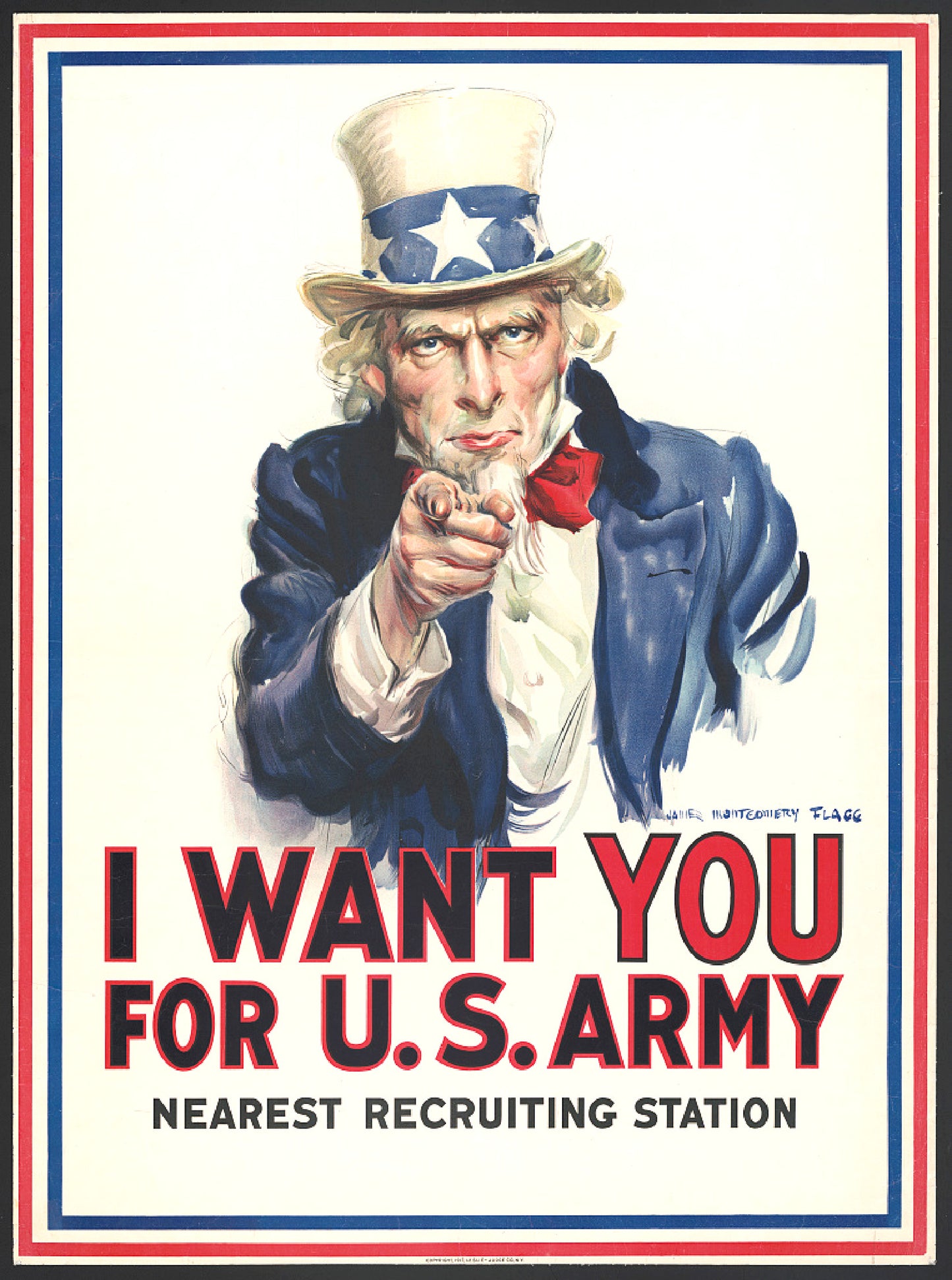 Red Uncle Sam T-Shirt