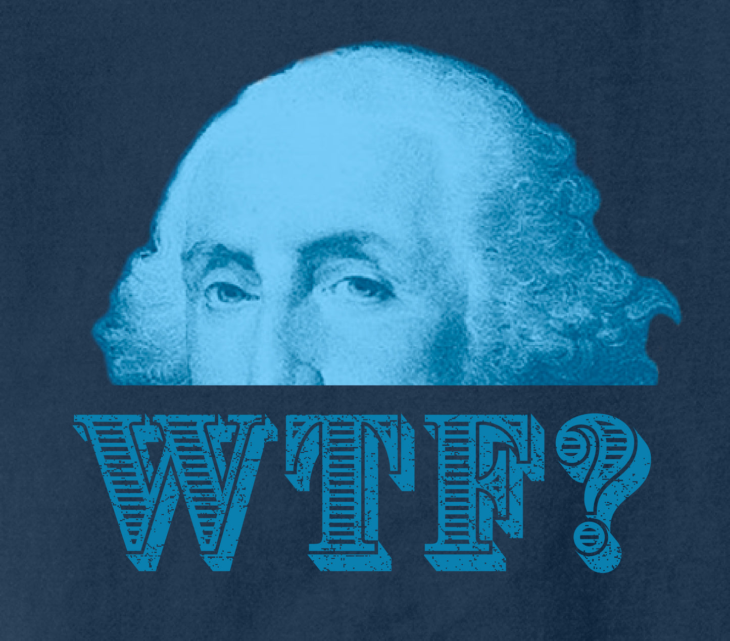 True Navy WTF Washington T-Shirt