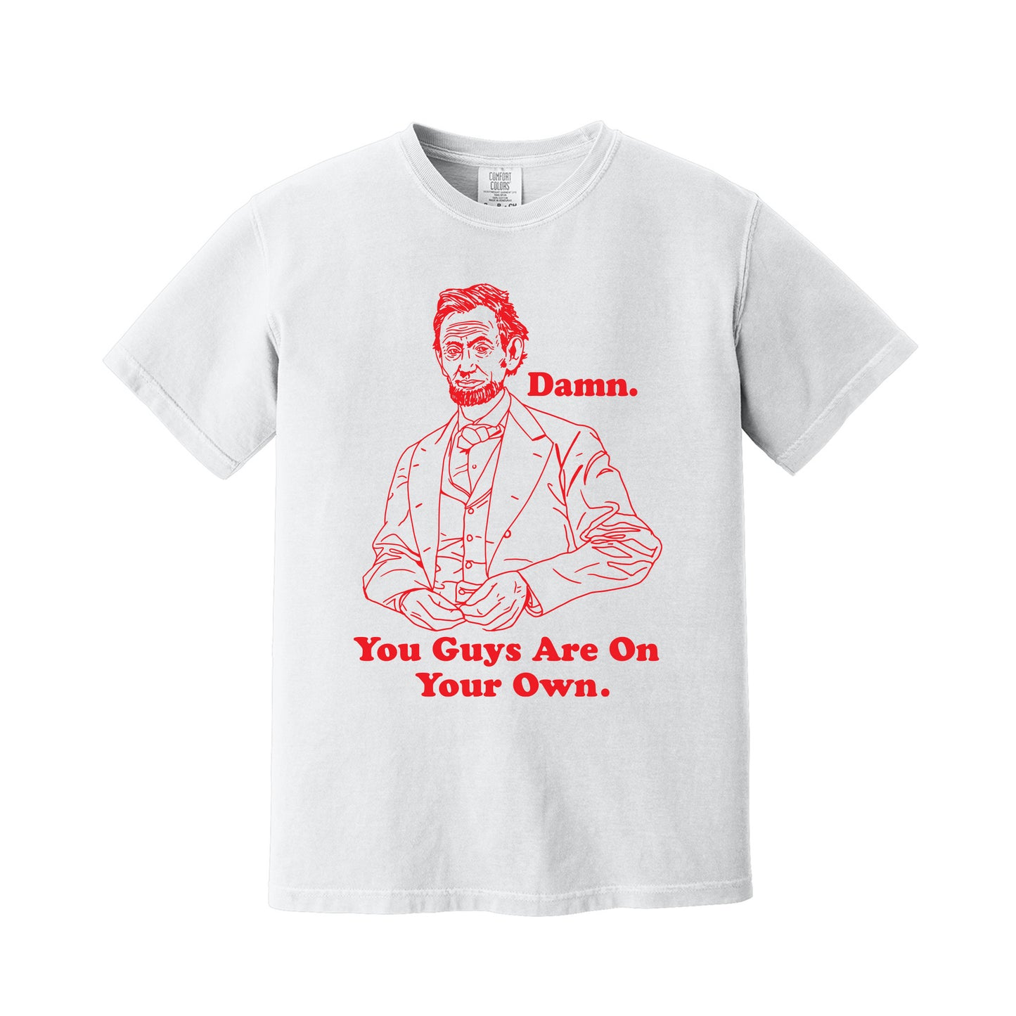 White Lincoln T-Shirt
