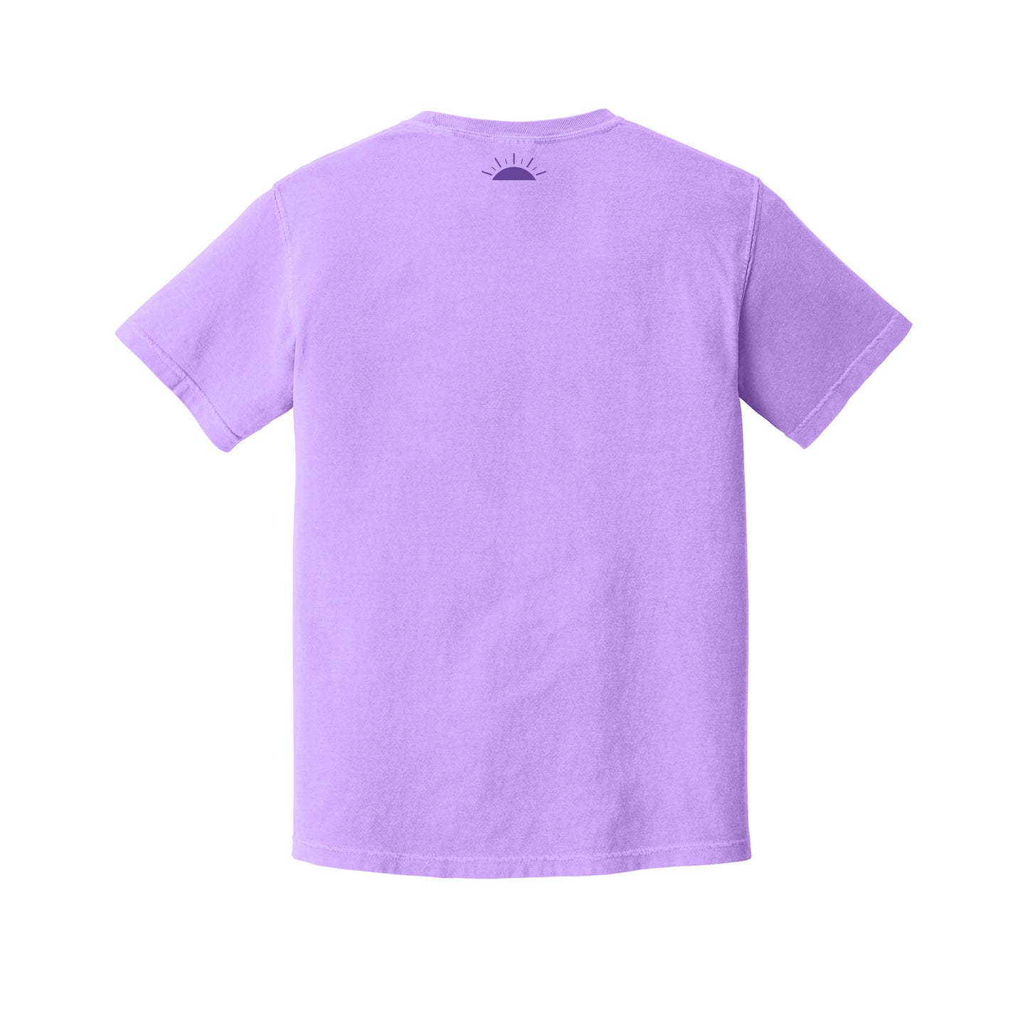 Neon Violet Celestial Mushroom T-Shirt
