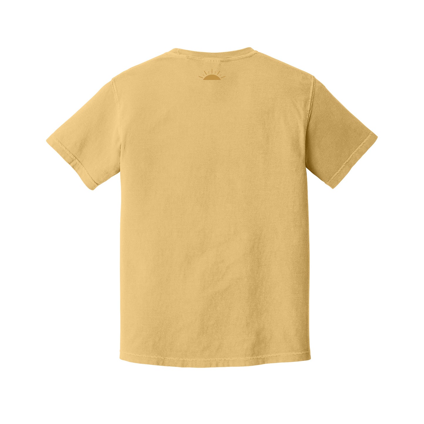 Mustard Yellow No Pain No Gain Rock Climbing T-Shirt