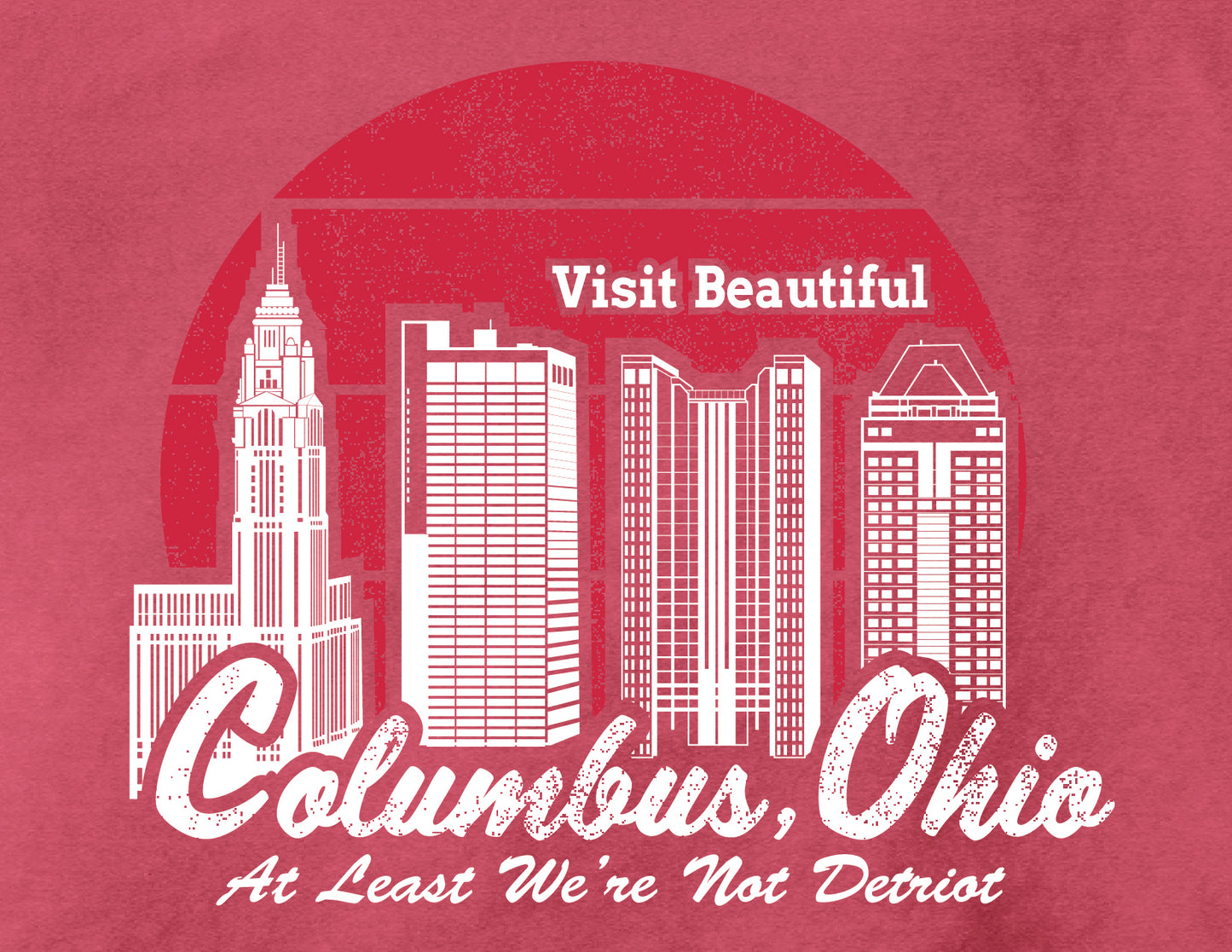 Watermelon Visit Columbus (Detroit) T-Shirt