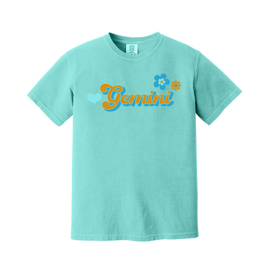 Chalky Mint Gemini Retro T-Shirt