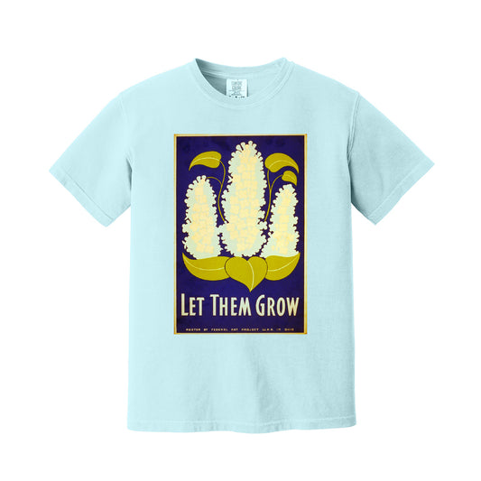 Chambray Blue Let Them Grow T-Shirt
