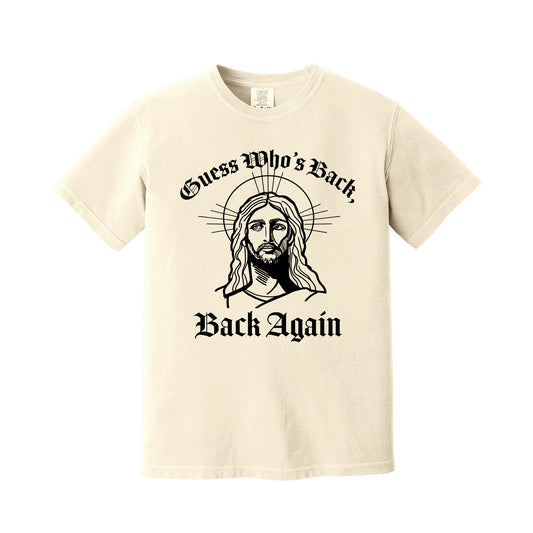 Ivory Guess Who's Back Easter T-Shirt