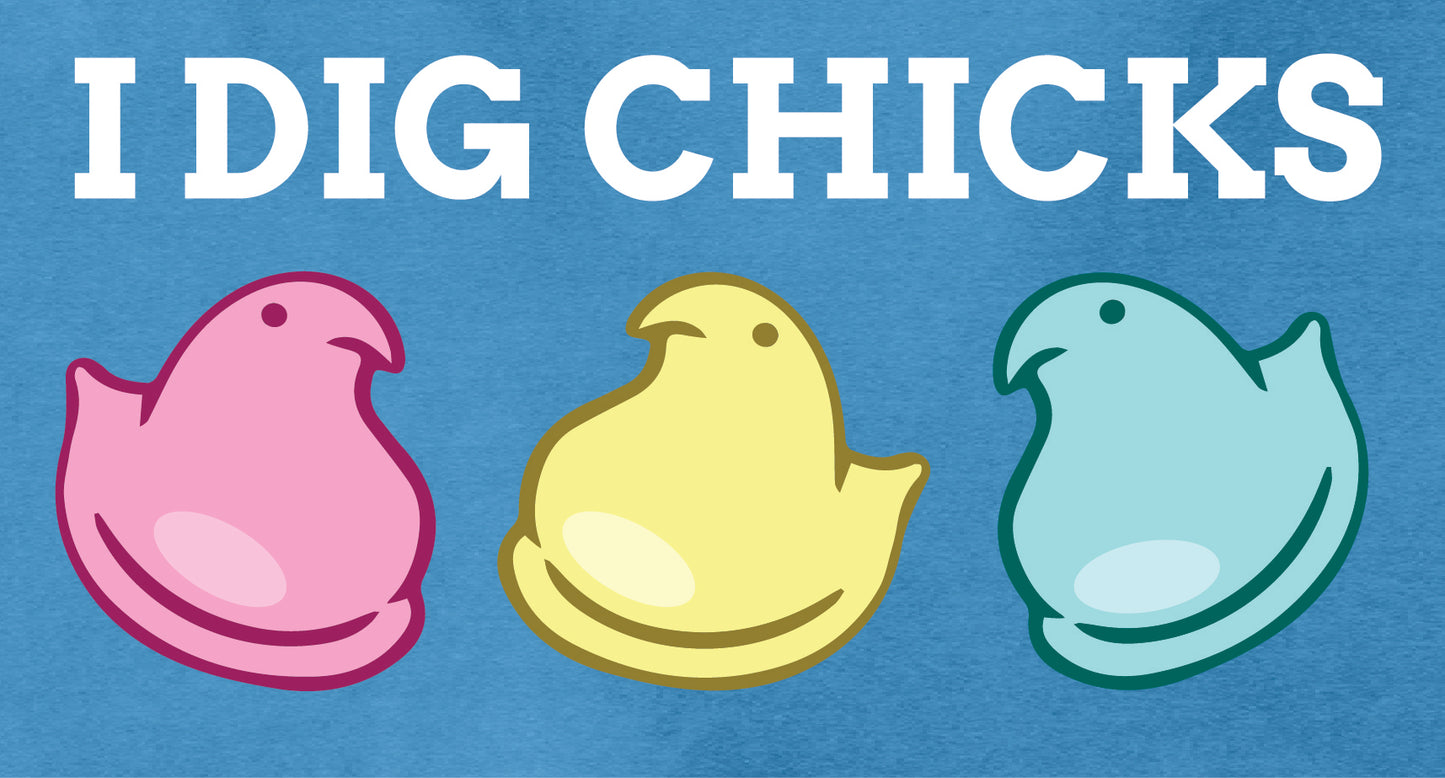 Royal Caribe I Dig Chicks Easter T-Shirt