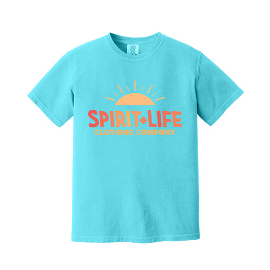 Lagoon Blue S+L Sunburst T-Shirt
