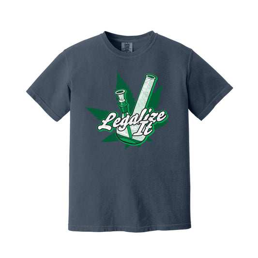 Navy Legalize It T-Shirt