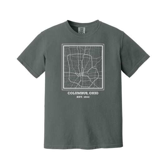 Pepper Columbus Map T-Shirt