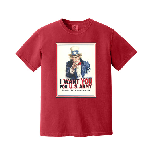Red Uncle Sam T-Shirt