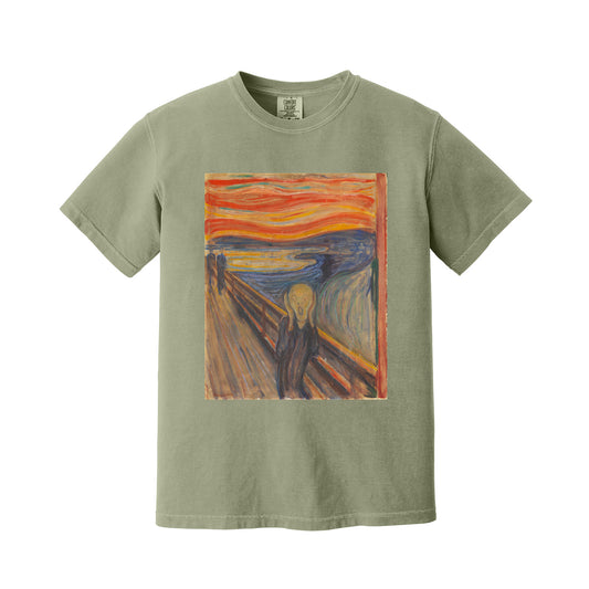 Sandstone The Scream by Edvard Munch T-Shirt