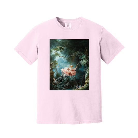 Blossom The Swing by Jean-Honore Fragonard T-Shirt