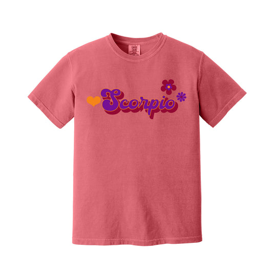 Watermelon Scorpio Retro T-Shirt