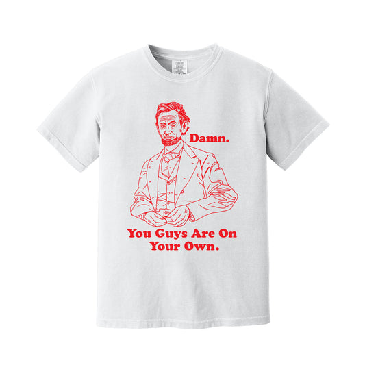 White Lincoln T-Shirt