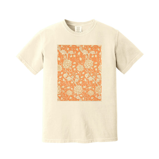 Ivory Wild Tulip by William Morris T-Shirt